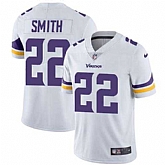 Nike Minnesota Vikings #22 Harrison Smith White NFL Vapor Untouchable Limited Jersey,baseball caps,new era cap wholesale,wholesale hats